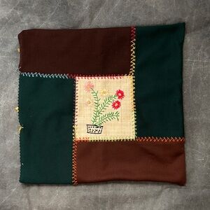 Vintage pillow cover